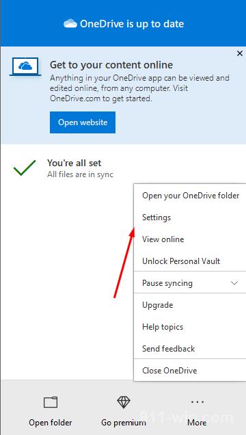 How to disable OneDrive